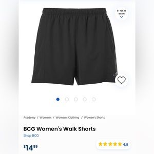 BCG Women’s Walk Shorts